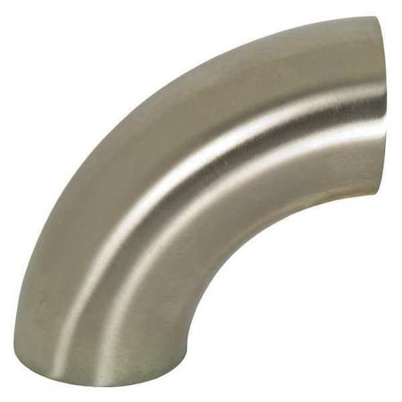 Dixon B2WCL-G200P - Polished 90deg.,Weld Elbow 304 SS,2"