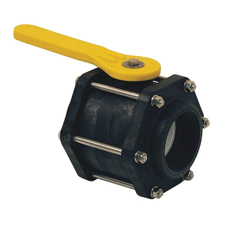 Dixon PVFP300 - Polypropylene 6 Bolt Ball Valve,3"