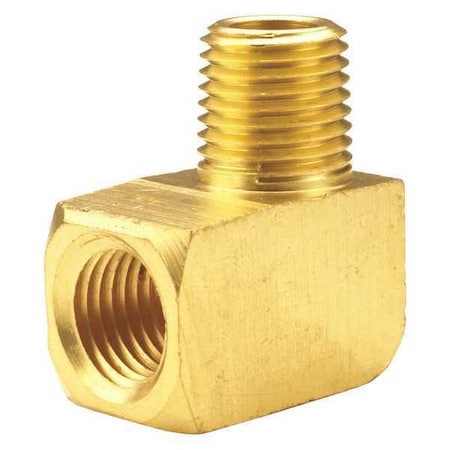 Dixon 3040404C - Brass Extruded Elbow, FNPTF x MNPTF, 1/4" Pipe Size