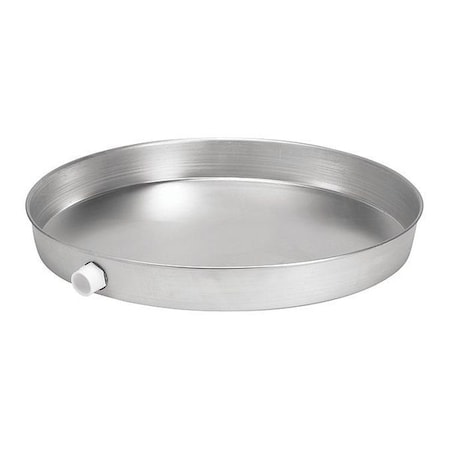 Oatey 34174 - Aluminum,water Heater Pan,26",w/1"CPVC