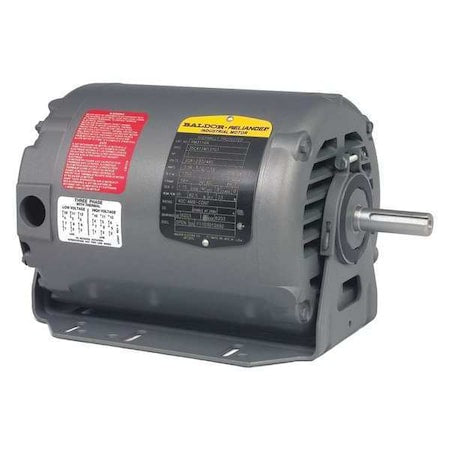Baldor-Reliance RM3112A - Three-Phase AC Induction Motor, 3/4 HP, 56 Frame, 230 V AC, 460 V AC Voltage, 1,725 Nameplate RPM
