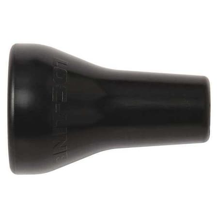 Loc-Line 59862-BLK - Round Nozzle,Black,3/8",PK50