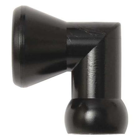 Loc-Line 49435-BLK - Elbow,Black,1/4",PK20