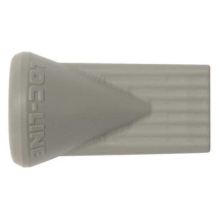 Loc-Line 49454-G - Flat 7 Hole Nozzle,Gray,1/4",PK20