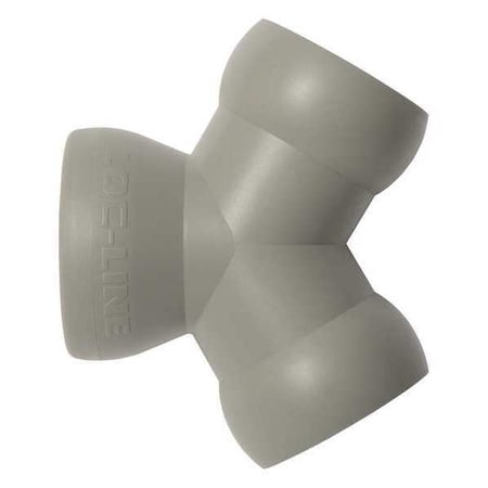 Loc-Line 69551-G - Y Fitting,Gray,3/4",PK20