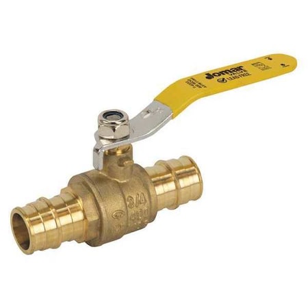 Jomar Valve T-422G - LF Brass Cold Exp PEX Ball Valve,3"