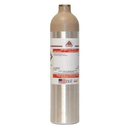 Air Systems Intl BBG-20103 - Calibration Gas,20 ppm CO,103 L