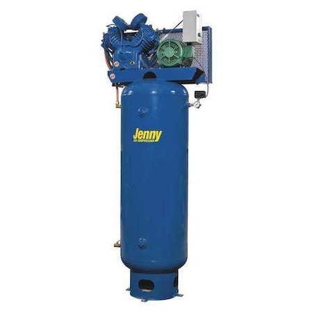 Jenny U10B-80V-230/3 - Air Compressor, Stationary, 35.2cfm, 175psi, Phase: 3