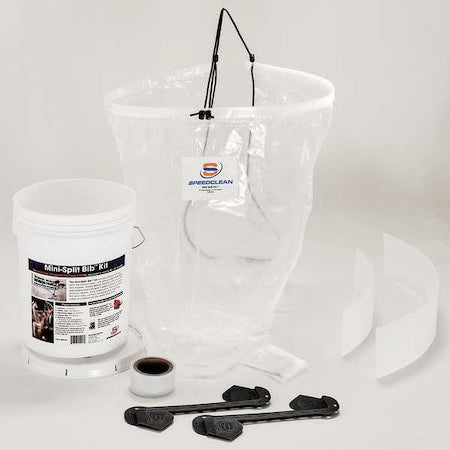 Speedclean MSB-KIT - Mini Split Bib Kit,Replacement,Reusable