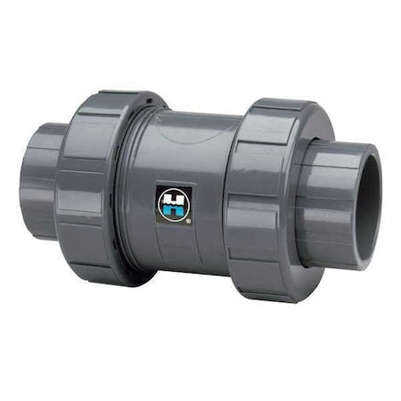Hayward Flow Control TC1400T - Check Valve, True Union, Ball, 4", PVC/FPM, Threaded