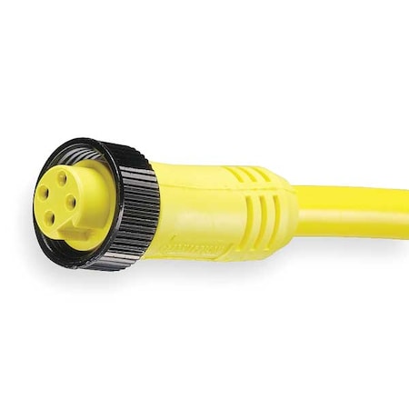 Brad Harrison 104000A01F060 - Cordset,4 Pin,Receptacle,Female