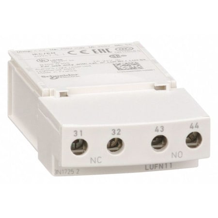 Schneider Electric LUFN11 - Auxiliary Contact, 1 NO/1 NC, 5 A
