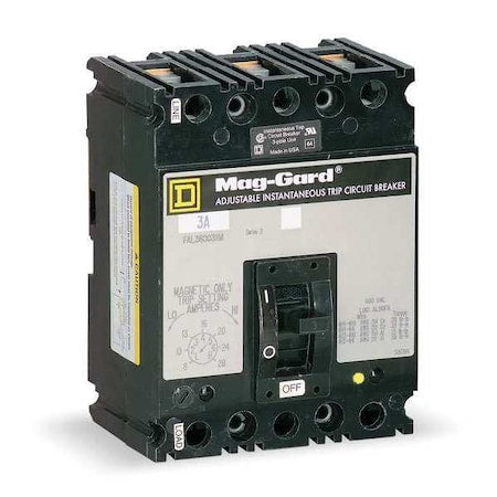 Square D LAL3640035M - Molded Case Circuit Breaker, LEGACY MCCB Series, 400 A, 3 Pole, 600 V AC, 42k A at 240 V AC