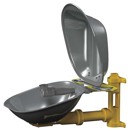 Bradley S19224DC - Plumbed Eyewash, Wall Mount, Plumbed, 14 2/3 in H., 15 1/2 in W