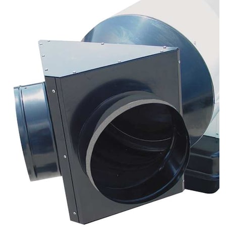 Heat Wagon AR212 - Prtbl Htr Duct Otlt Adaptor,2-way,13"dia