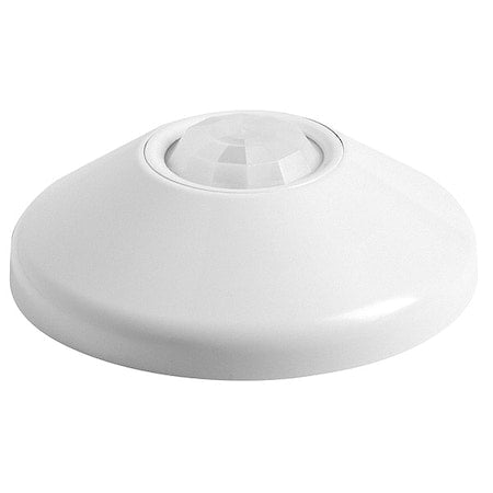 Sensorswitch CM PDT 9 - Ceiling Mount Sensor, Occupancy, 0-10 V Dimming, Hard Wired, White, 452 sq ft, Fluorescent, Incandescent, LED