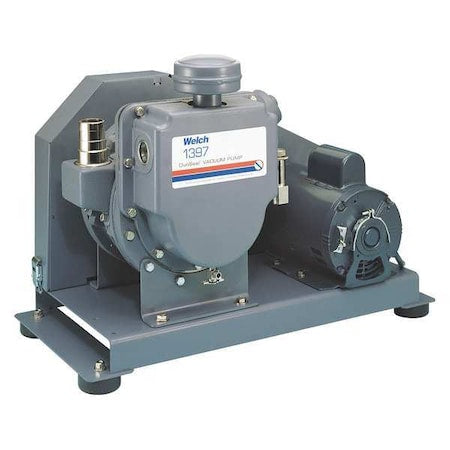 Welch 1397B-46 - Vacuum Pump, 1 hp, 1 Phase, 115/230 V AC