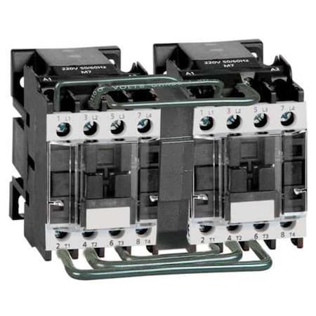 Dayton 6EAW8 - IEC Magnetic Contactor, 1 NO, 120 V AC, 3 P, Reversing, Screw