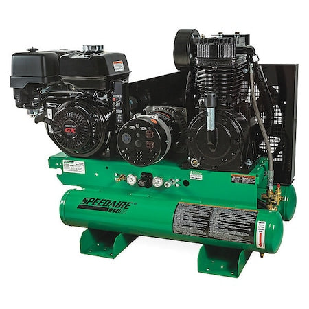 Speedaire AG2-SH13-08GE - Compressor/Generator, 13 HP, 1.7gal, 15.7 CFM