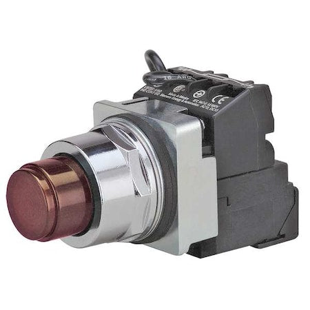 Siemens 52PT6D2AB - Illuminated Push Button, Extended, Momentary Action, Not Applicable Release, Illuminated, Red