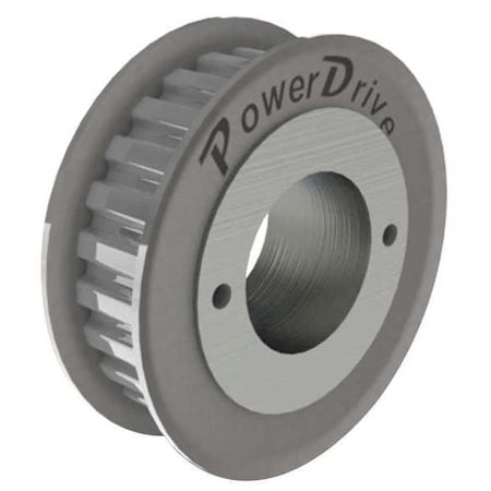 Powerdrive 22LG100 - Gearbelt Pulley, Steel, W 1 7/8 in