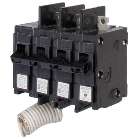 Siemens BQ3B080H00S01 - Miniature Circuit Breaker, BQH Series, 80 A, 3 Pole, 240 V AC, 22k A at 240 V AC
