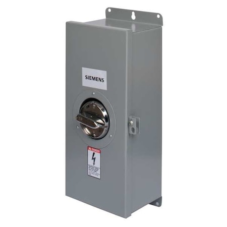 Siemens F6N12 - Circuit Breaker Enclosure, F6 N, 3 Spaces, 250 A, Main Circuit Breaker