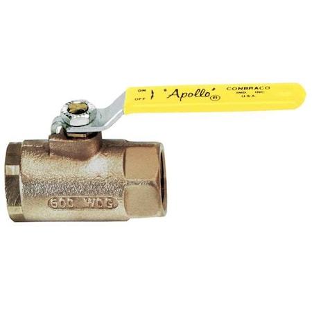 Apollo Valves 70-101-41 - 1/4" FNPT Bronze Ball Valve Inline