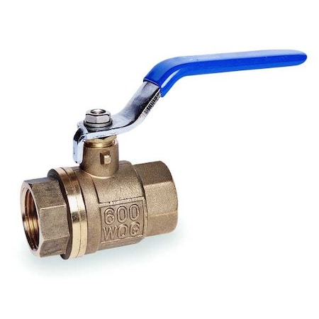 107-820 - Manual 2-Way Ball Valve,IPS,Brass