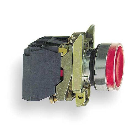 Schneider Electric XB4BW3465 - Illuminated Push Button, 22 mm, 1 NO/1 NC, Red