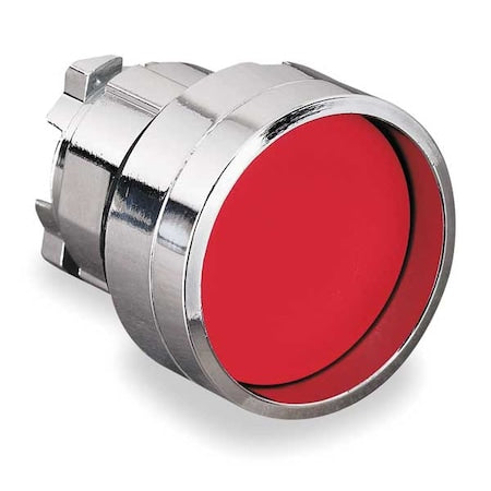 Schneider Electric ZB4BA46 - Push Button Operator, Recessed, Momentary Action, Not Applicable Release, Non-Illuminated, Red