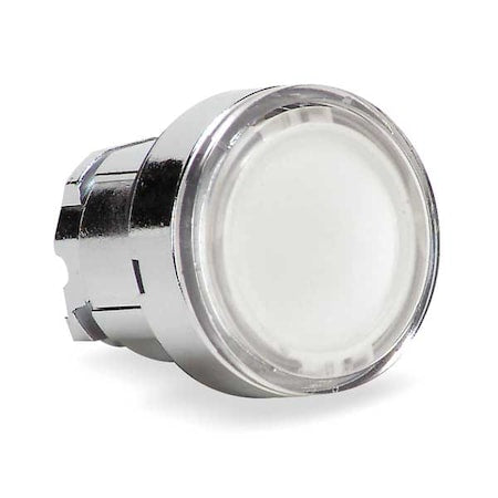 Schneider Electric ZB4BW313 - Push Button Operator, Flush, Momentary Action, Not Applicable Release, Illuminated, White