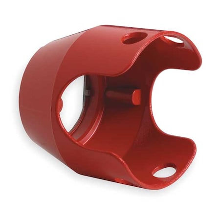 Schneider Electric ZBZ1604 - Pushbutton Guard,22mm,Metal,Plastic,Red