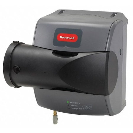 Honeywell Home HE150A1005 - Furnace Humidifier, 2,000 sq. ft., Drain Bypass, Gray