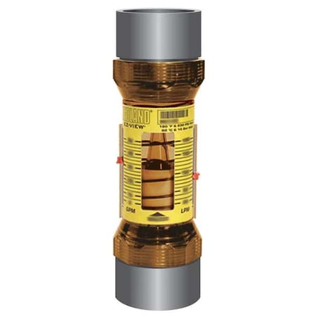 Hedland H619-650-R - Flowmeter, 2 SOC, 5-50 GPM