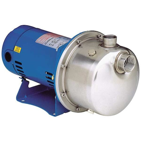 Goulds LB1035 - Booster Pump, 1 hp, 208 to 240/480 V AC, 3 Phase, 1-1/4 in NPT Inlet Size, 1 Stage