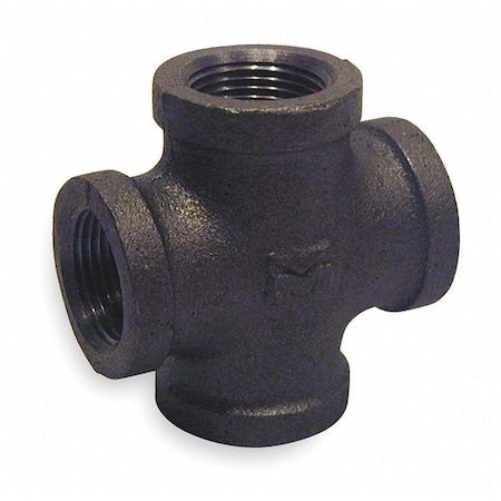 6KJ35 - Cross Cross, 3/4" Pipe, FNPT, Malleable Iron, Class 150