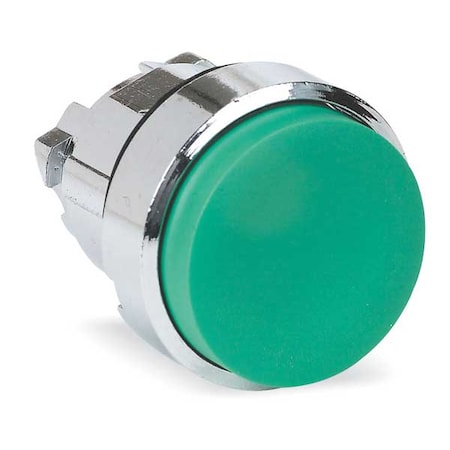 Schneider Electric ZB4BW133 - Push Button Operator, Extended, Momentary Action, Not Applicable Release, Illuminated, Green