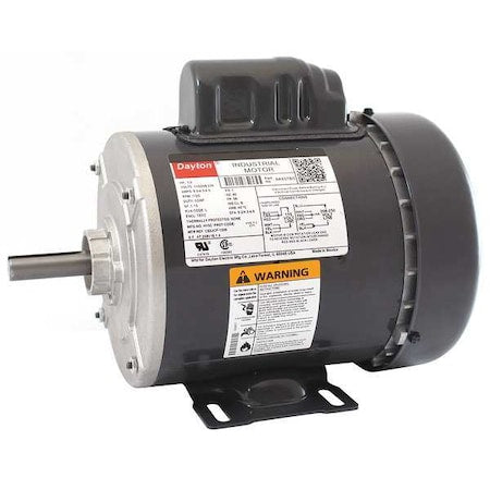 Dayton 6K937 - Capacitor-Start General Purpose Motor, 1/2 hp HP, 115/208-230 V AC Voltage, 56 Frame
