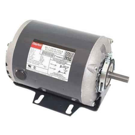 Dayton 6K589BG - Split-Phase Belt Drive Motor, 1/2 HP, 48 Frame, 115 V AC Voltage, 1,725 Nameplate RPM