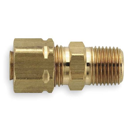 Parker 68CA-3-2 - 3/16" Compression x 1/8" MNPT Brass Connector 50 PK