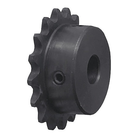 Tsubaki 35B18F-1/2 - Single Strand Sprocket, Fixed, 35 Chain Size, 1/2 Bore Dia., 18 # of Teeth