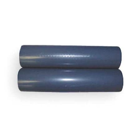 H0800100PG1000 - PVC Pipe, 1 in Nominal Pipe Size, Gray, 10 ft Overall Length, Unthreaded, Schedule 80
