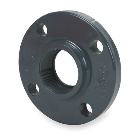 852-012 - PVC Flange, FNPT, 1-1/4 in Pipe Size