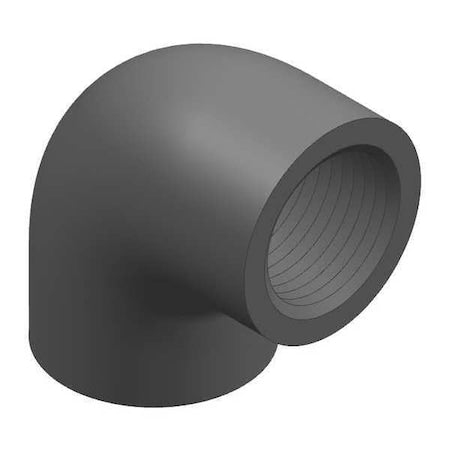 808-010 - PVC Elbow, 90 Degrees, FNPT x FNPT, 1 in Pipe Size
