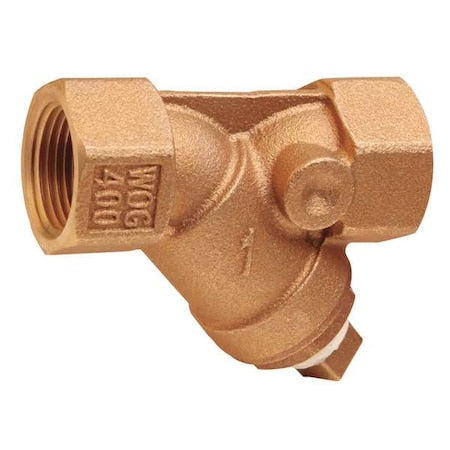6NPX5 - Y Strainer, 2-1/2" Pipe, FNPT x FNPT, Bronze, 300 psi at 210 Degrees F, 125 psi at 353 Degrees F