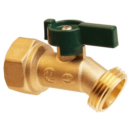 6PDZ8 - Hose Bibb,Quarter Turn,3/4 In, Brass