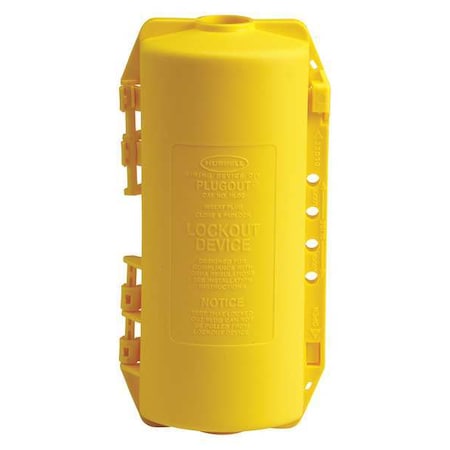 Brady 65968 - Plug Lockout,Yellow