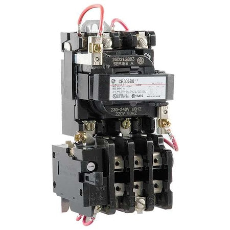 Ge CR306B003 - Magnetic Motor Starter, Non-Reversing, 240 V AC, 3 P