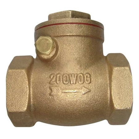 6VDT3 - Swing Check Valve,1.96875 in Overall L